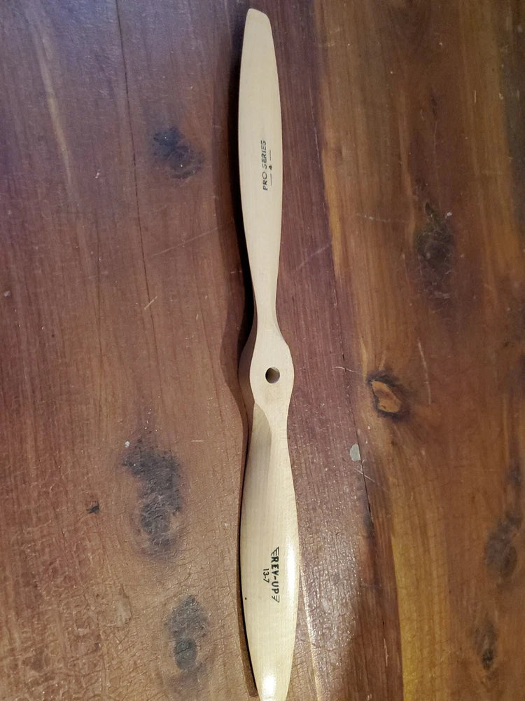 Rev Up 13-7 Pro Series 4 Wood Hobby Airplane Propeller
