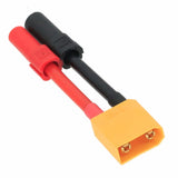 HXT150 Male-/Female+ to XT90 Male cable 10AWG 5CM wire For RC Battery Toys FPV