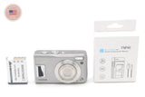 [Exc+5 w/battery] Fujifilm FinePix F31fd Silver Compact Digital Camera JAPAN