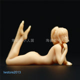 1/43 Cute Naked Girl Scene Props Miniatures Figures Model For Cars Vehicles Toys