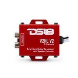 DS18 V2HL.V2 2-Channel Line Output Converter with Speaker Emulator (Remote out)