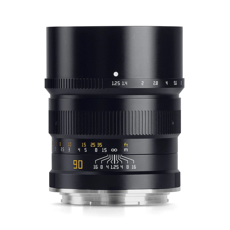 TTArtisan 90mm f/1.25 for Fujifilm G mount camera (GFX) =Black=