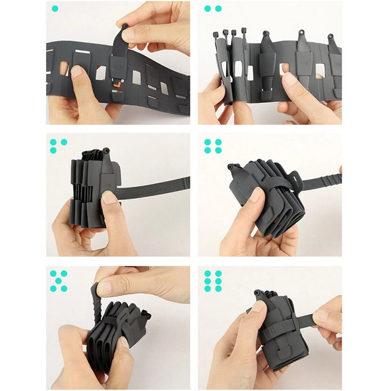 Propeller Carrying Bag Protective Roll Bag Quick Release for Mini 3 Pro Drones