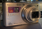 Panasonic Lumix DMC-FH20 14.1MP Digital Camera 8x Optical Zoom + Battery Charger