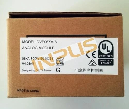 DVP06XA-S 1PCS NEW DELTA DVP06XA-S PLC Extension Module DVP06XAS