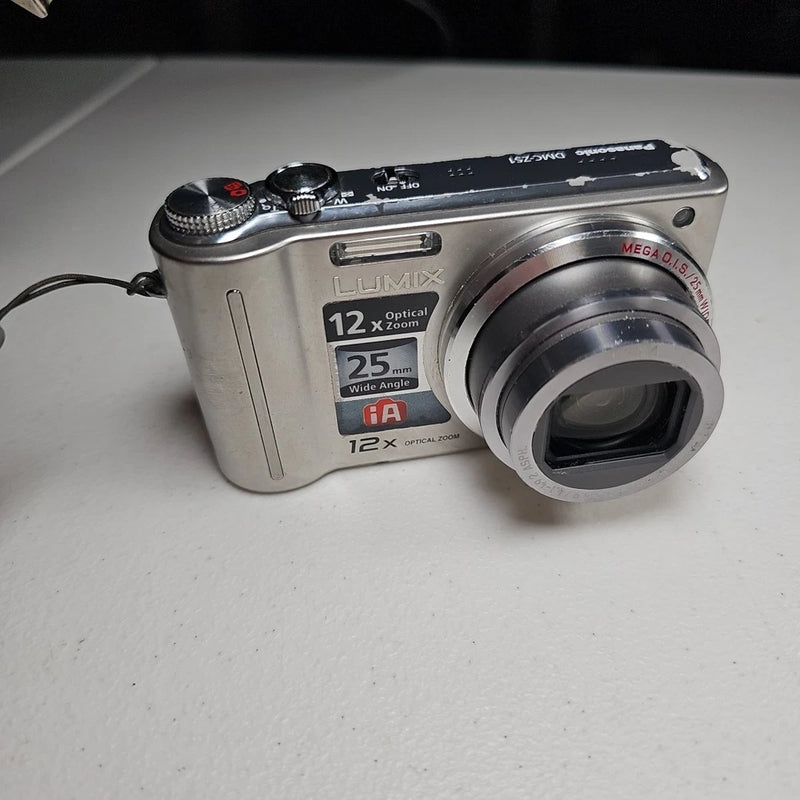 Panasonic Lumix DMC-ZS1 10MP Digital Camera Only No CHARGER Tested
