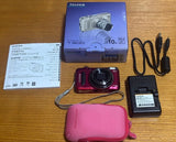 FUJIFILM FinePix T300 Red Compact Digital Camera Excellent Condition