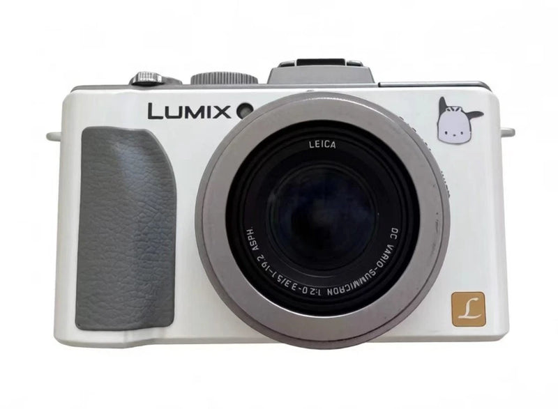 White Panasonic LUMIX DMC-LX5 10.1MP 3.8X Optical Zoom English Digital Camera