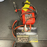(2) 2s 5200mah batteries with charger dean t connector Battery