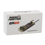 RadioMaster ER6G ExpressLRS ELRS 2.4GHz Receiver for Aircraft RC Model Battery