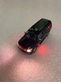 596 1:64 2015 Suburban State Police SUV Model Diecast Collect CarWITH LED LIGHTS