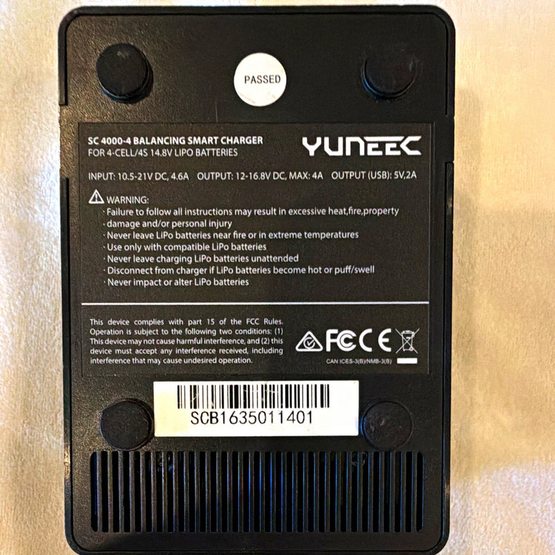 Yuneec SC 4000-4 Balancing Smart Charger 14.8V 4S LiPo Battery Charger Battery