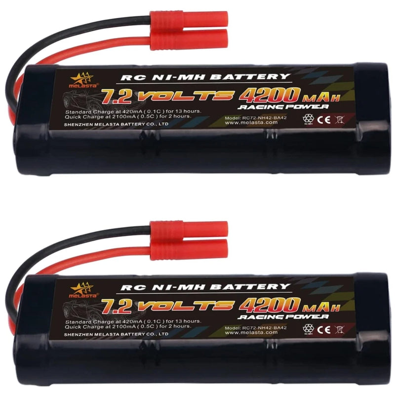 High Power 7.2V 4200mAh Batteries for Redcat Racing Vehicles