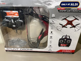 Syma stunt drone D360 retail box showing quadcopter and remote controller