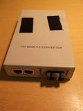 100 Base FX Converter Input: 90-240VAC 50-60Hz *FREE SHIPPING*