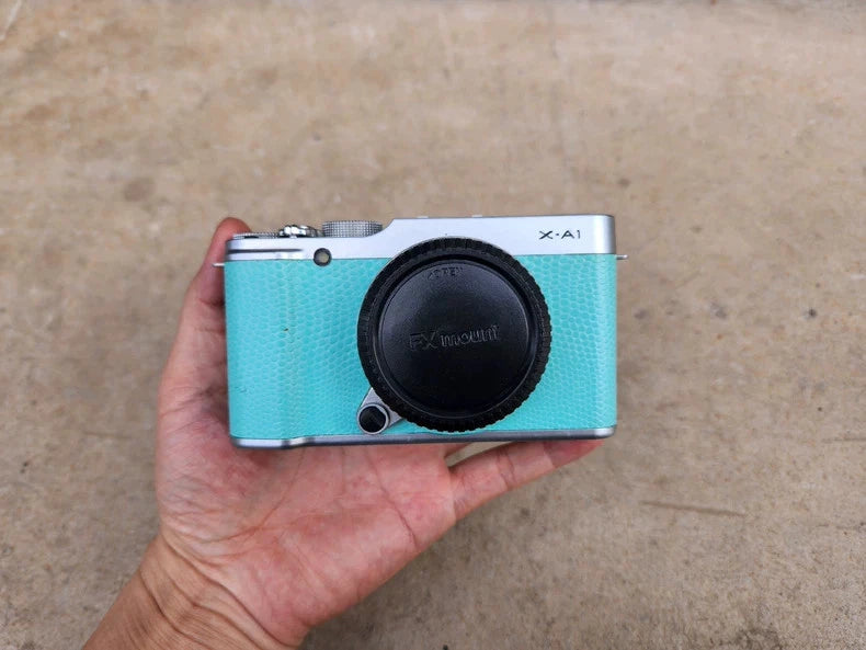Fujifilm X-A1 16.3MP Mirrorless Digital Camera Body Only English Language BLUE