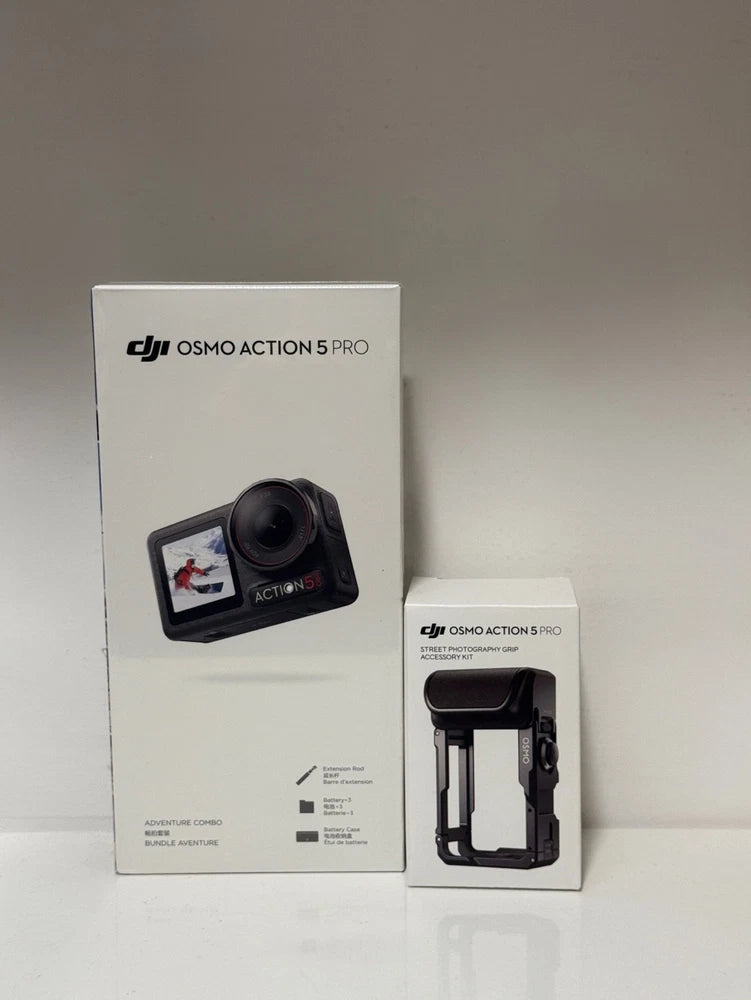 Osmo Action 5 Pro Adventure Combo(3batteries) + Street Photography Grip  | FedEx