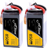 850mAh 11.1V 45C 3S LiPo Battery Pack with XT30 Plug 2 Battery