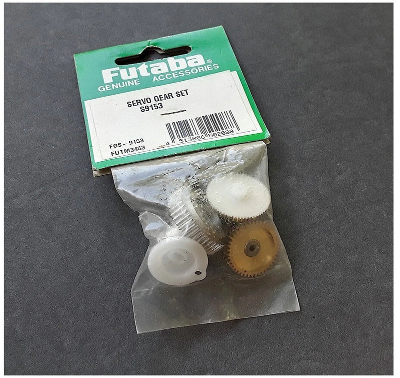 Vintage RC Car Airplane Futaba Servo Gear Set for S-9153 Servo FGS-9153 FUTM3453