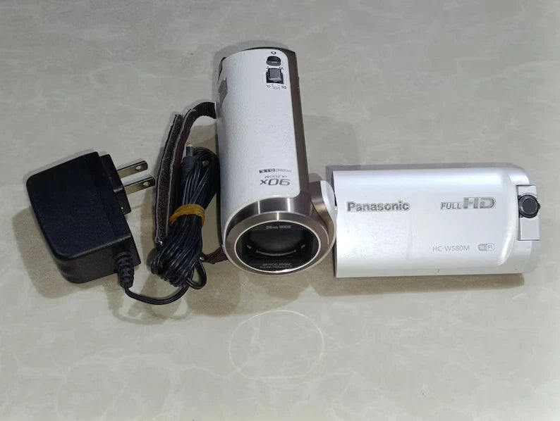 Panasonic HD Video Camera HC-W580M 32GB with Sub Camera, 90x Zoom, Wi-Fi, 1080P