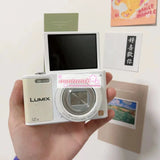 Panasonic LUMIX DMC-SZ10 White Digital Camera English Language
