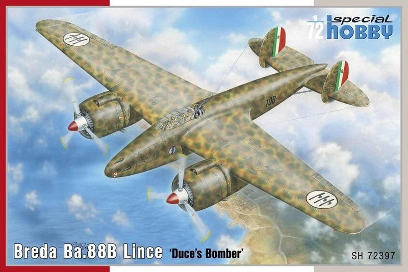 Breda Ba.88B Lince Duce's Bomber	SH72397 Special Hobby 1:72 New