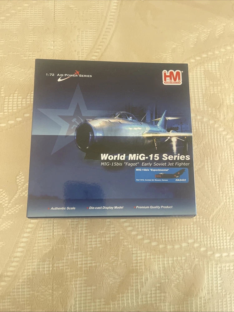 Hobby Master World Mig-15 Series 1/72 Scale HA2422 New In Box Diecast Model
