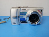 Panasonic Lumix DMC-TZ1 Digital Camera with SD Card -2 Batteries,Charger & Bag.