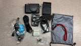 Panasonic Lumix DMC-GM5 Digital Camera Body Black Super Bundle - 00227