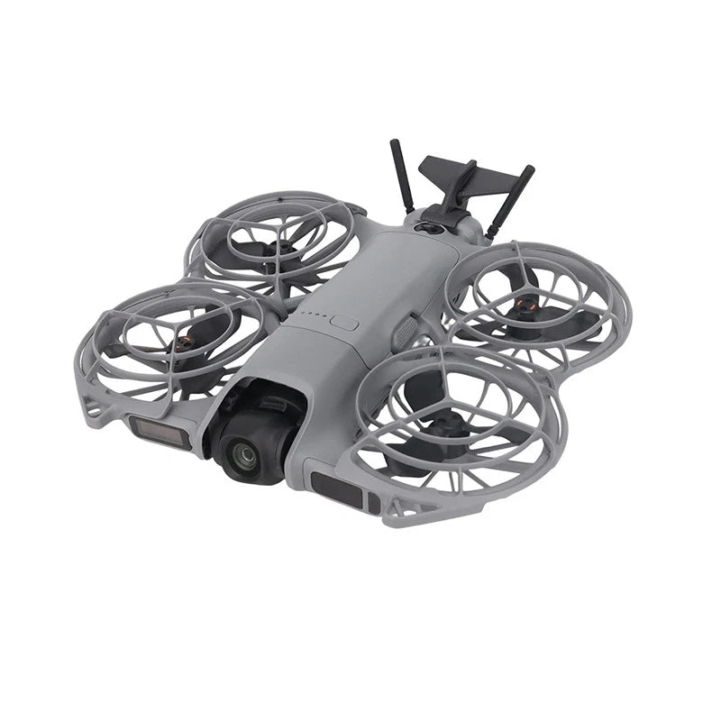 Gray drone tail wing and rear fin fixed bracket mounting accessory