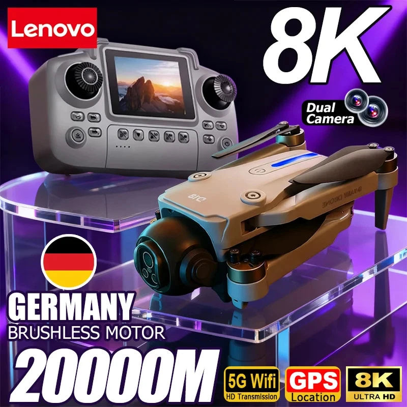 Foldable drone with dual camera and 8K, obstacle avoidance