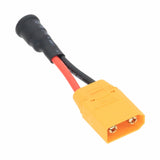 DC Power 5.5x2.1mm Female metal Socket to Amass XT90 Male cable 14AWG 5CM FPV RC