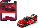 1995 TOYOTA SUPRA RHD RED 1/64 DIECAST MODEL BY MAJORETTE 8505001023