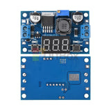 10PCS LM2596 Buck Adjustable Step-down Power Converter Module DC LED Voltmeter