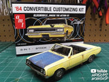 AMT1200 1/25 1964 Oldsmobile Cutlass F-85 Convertible Plastic Car Model Kit NEW