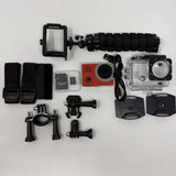 Explore One 4K Action Camera with WiFi Bundle With Accessories