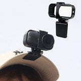 Hat Brim Clip Fixed Mount Clamp Adjustable For DJI Osmo Nano Camera Accessories Drone