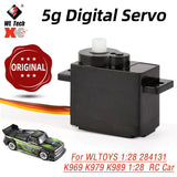 5g Digital Servo K989-58 Wltoys Steering Servo for WLtoys 1:28 RC Car Parts