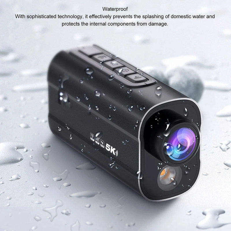 5K Motorcycle Action Camera EIS Anti Shake 2.4G WiFi Wireless Night Vis-ion Phot
