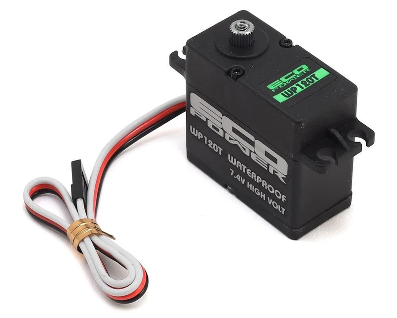 EcoPower WP120T Waterproof 1/10 1/8 High Voltage Torque RC Car Digital Servo