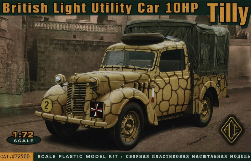 ACE 72500 British Light Utility Car 10HP (Tilly) - scale model 1/72