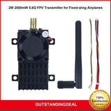 2W 2000mW 5.8G FPV   Drone VTX Working Distance Surpassing 5KM ot25 *gi