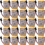 20 NEW BR-AGCF2W 6V PLC Battery For FANUC A98L-0031-0011 CNC Machine black plug Battery