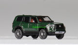 GB JKM 1:64 Green GX550 ORV SUV Sports Model Diecast Collect Car
