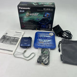 Panasonic D-snap SV-AV20 3.0MP Digital Camcorder Blue With Box Tested No Battery