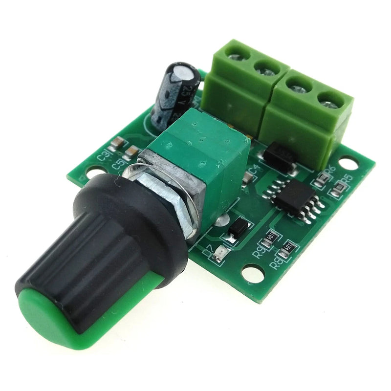 PWM DC Motor Controller 1.8V 3V 5V 6V 12V 2A Speed Regulator Switch Control 24W