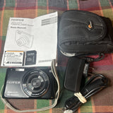Fujifilm Finepix JX600 16MP Digital Camera Bundle W Manual Case Charging Cord