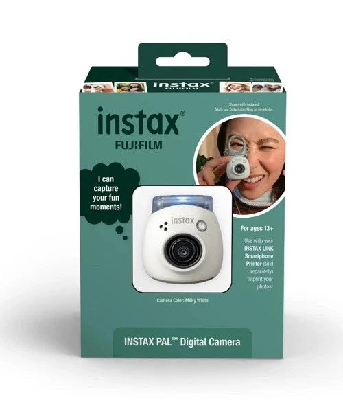 FujiFilm Instax PAL Digital Camera Milky White New  Bluetooth Compact Portable