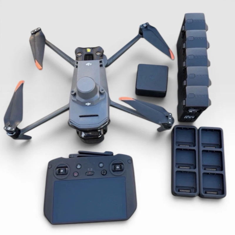 DJI Mavic 3E Enterprise Drone RC Pro RM510B 6 Batteries Case