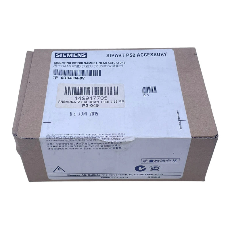 6DR4004-8V New Siemens Valve Positioner 6DR4004-8V